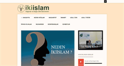 Desktop Screenshot of ikiislam.com